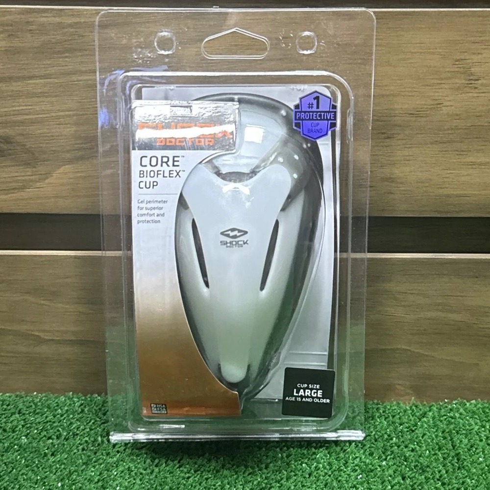 Shock Doctor Men's Core BioFlex Cup‎ Size Large
